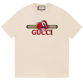 GUCCI LOGO Print T-Shirt Oversized